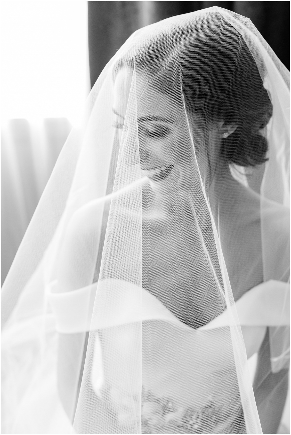 Cincinnati Bride Portrait Veil
