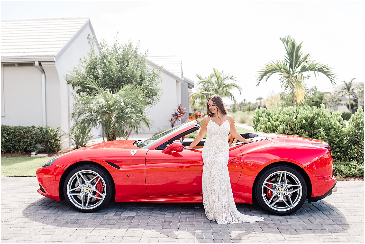 Ferrari Bride Photos Naples Florida