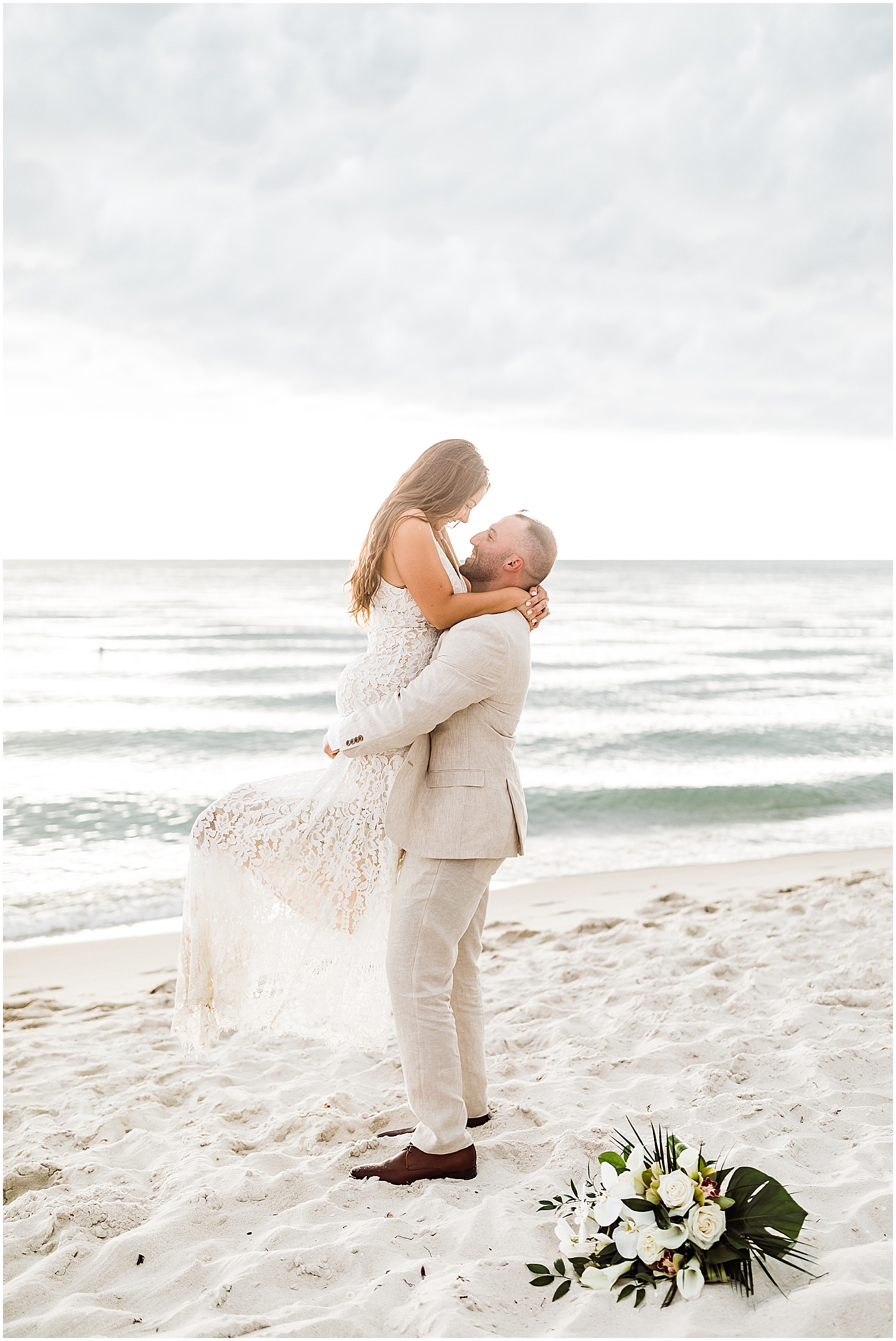 Beach Bride and Groom Naples Florida